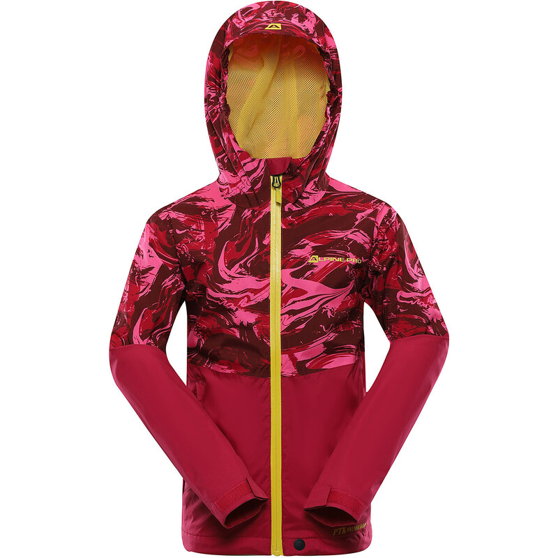 Dětská bunda s PTX membránou Alpine Pro IMPECO - růžová