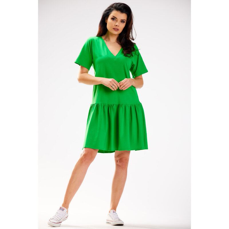 Infinite You Womans Dress M295 Green