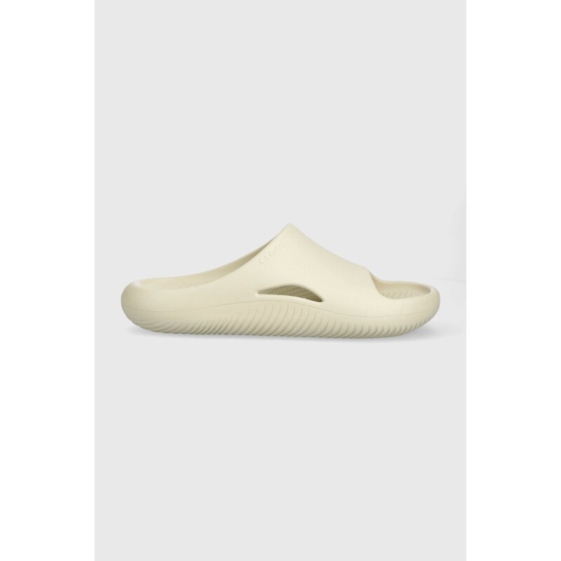 Pantofle Crocs Mellow Slide béžová barva, 208392