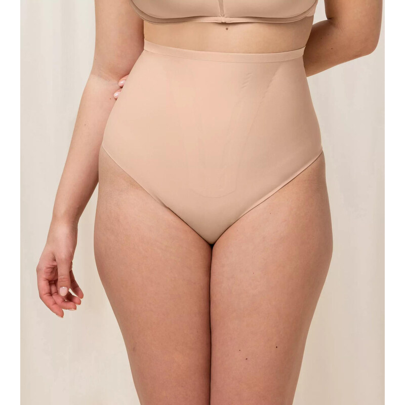 Dámské kalhotky Triumph Shape Smart Highwaist String béžové