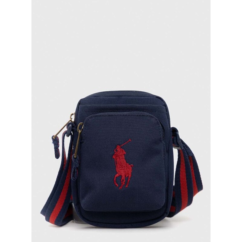 Dětský pytlíček Polo Ralph Lauren tmavomodrá barva