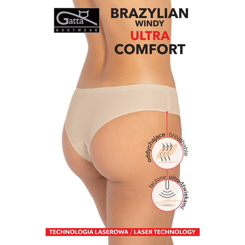 Dámské kalhotky brazilky Gatta 41670 Windy Ultra Comfort