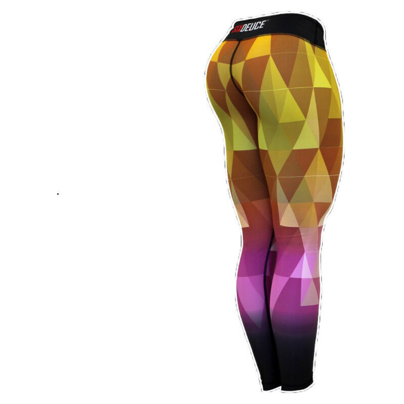 Dámské fitness legíny Six Deuce Nefertari SD-3850-YEPI - Litexo