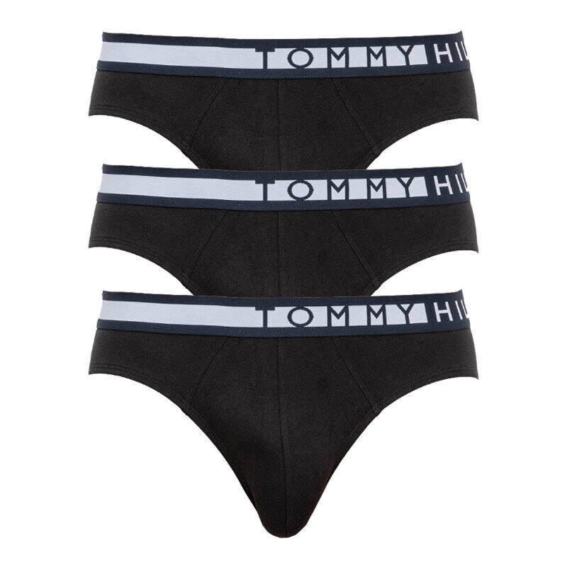 3PACK pánské slipy Tommy Hilfiger černé (UM0UM01227 0R9)