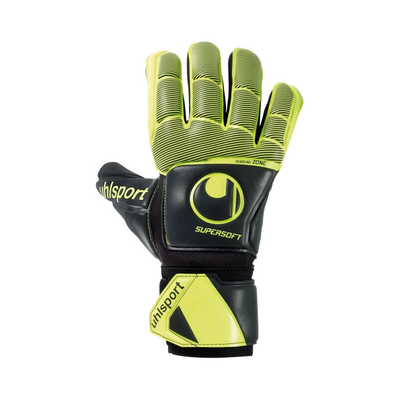 Brankářské rukavice Uhlsport Supersoft HN Flex Frame Goalkeepers Gloves 1011218-001