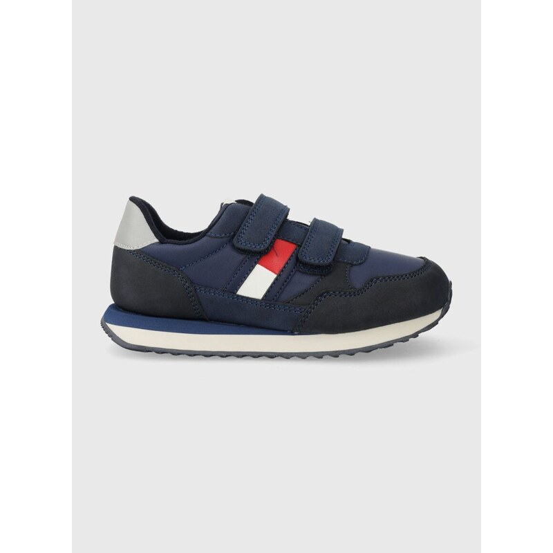 Dětské sneakers boty Tommy Hilfiger tmavomodrá barva