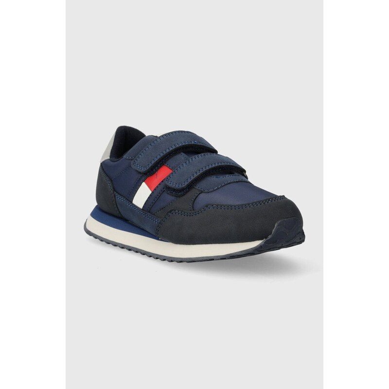 Dětské sneakers boty Tommy Hilfiger tmavomodrá barva