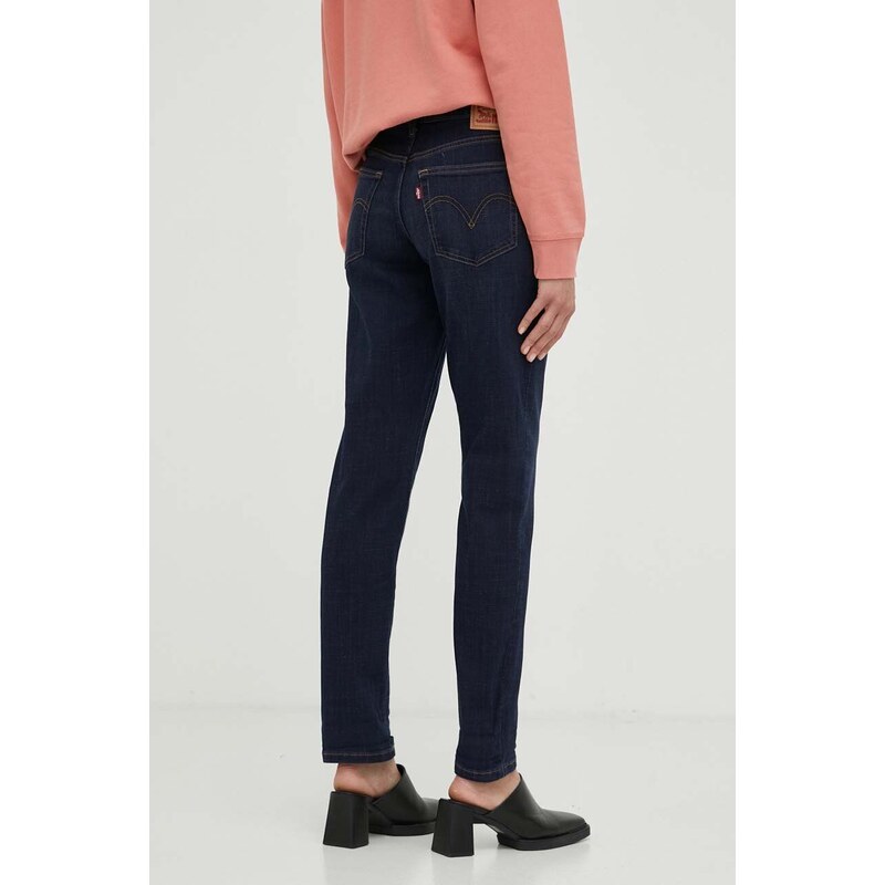 Džíny Levi's MID RISE BOYFRIEND dámské, medium waist