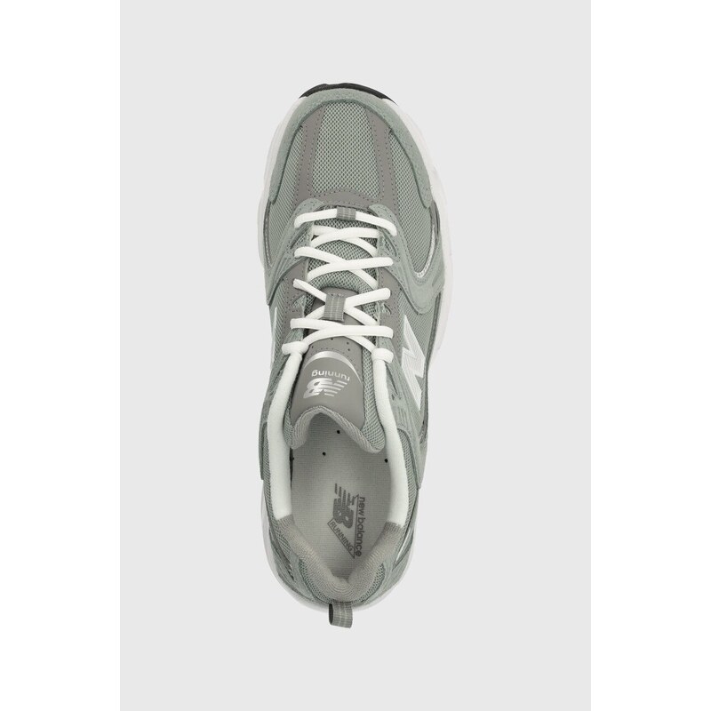 Sneakers boty New Balance MR530CM tyrkysová barva