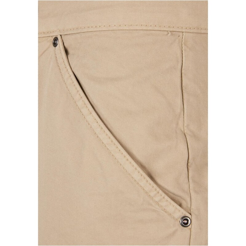 URBAN CLASSICS Double Knee Carpenter Shorts - unionbeige