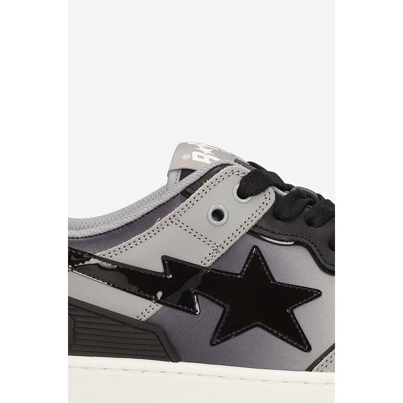 Sneakers boty A Bathing Ape BAPE SK8 STA #5 černá barva, 001FWI701021I-BLACK