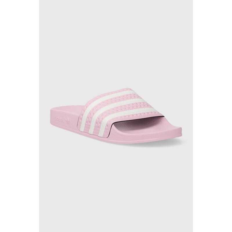 Pantofle adidas Originals Adilette dámské, růžová barva, IE9618