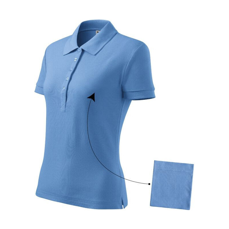 Polokošile Malfini Cotton W MLI-21315 modrá