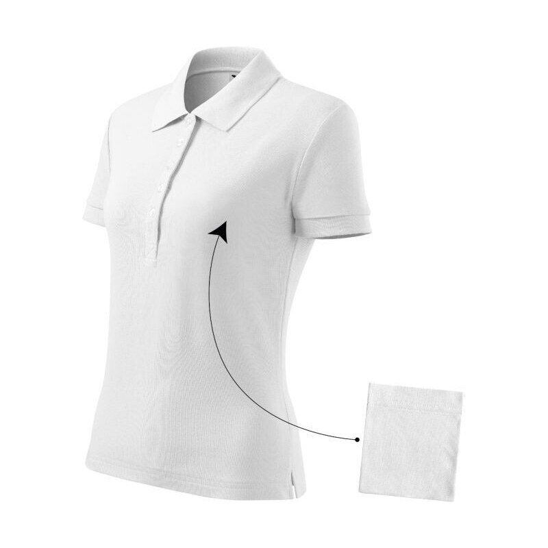 Polokošile Malfini Cotton W MLI-21300 bílá