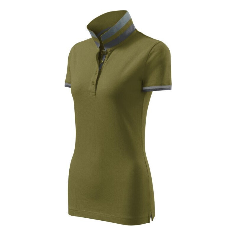 Malfini Collar Up W MLI-257A3 avokádově zelená polokošile 83985898