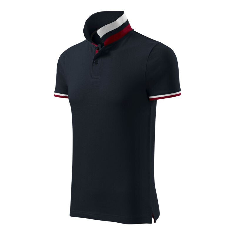 Polokošile Malfini Collar Up M MLI-25677 tmavě námořnická
