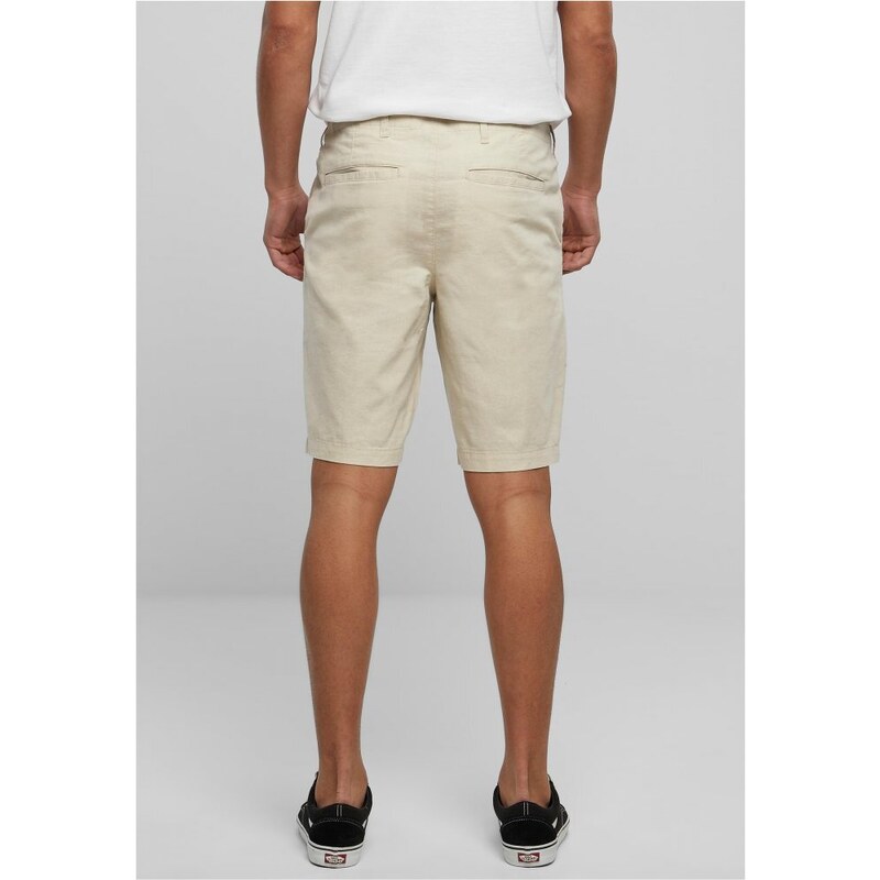 URBAN CLASSICS Cotton Linen Shorts - softseagrass