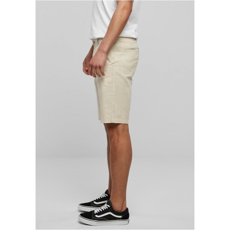 URBAN CLASSICS Cotton Linen Shorts - softseagrass