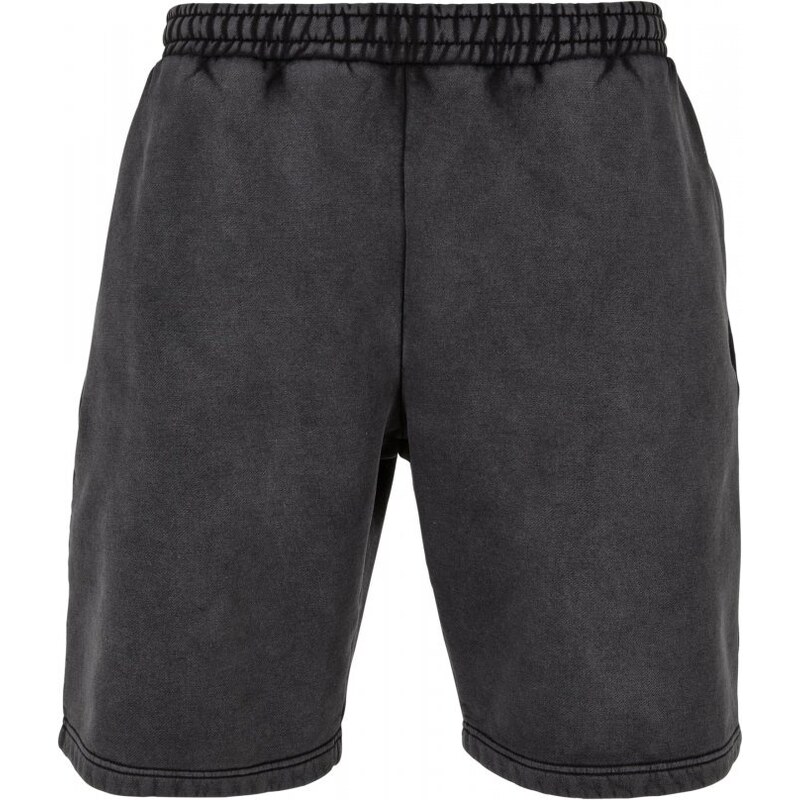 URBAN CLASSICS Heavy Sand Washed Sweat Shorts - black