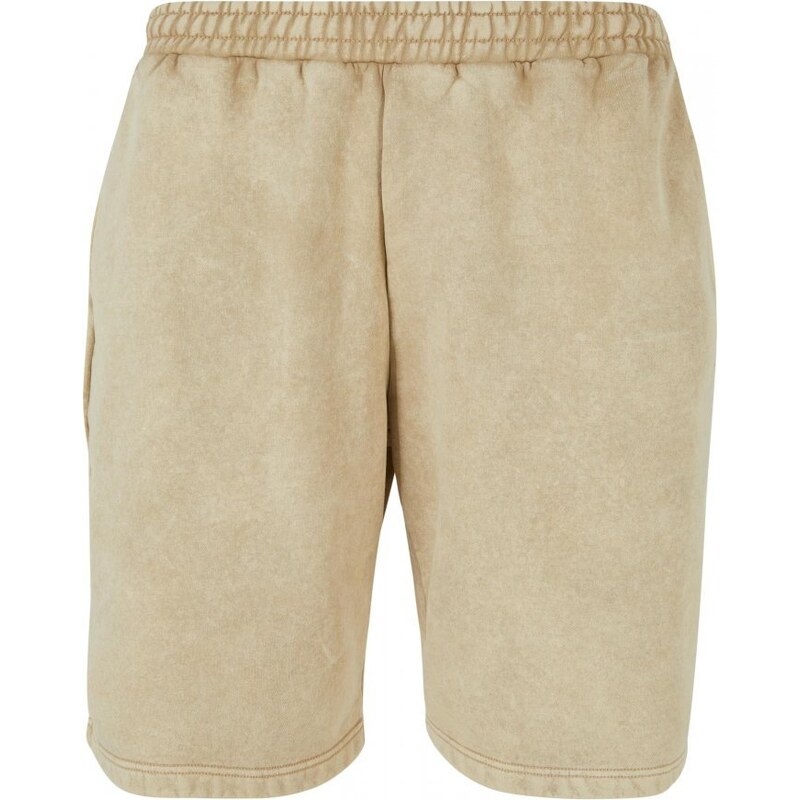 URBAN CLASSICS Heavy Sand Washed Sweat Shorts - unionbeige