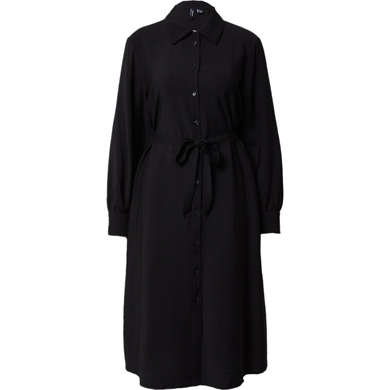 VERO MODA Košilové šaty Pepper černá