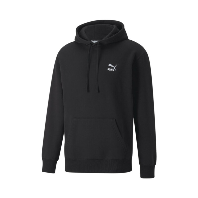 Mikina kapucí Puma Claic mall Logo Hoody 535596-01