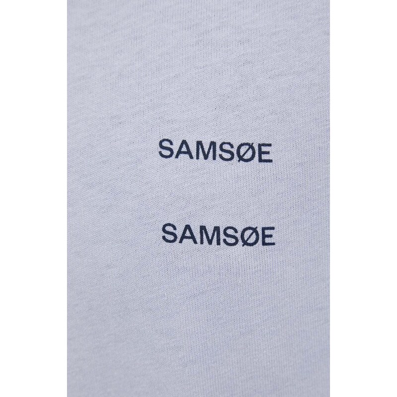 Bavlněné tričko Samsoe Samsoe JOEL M22300126