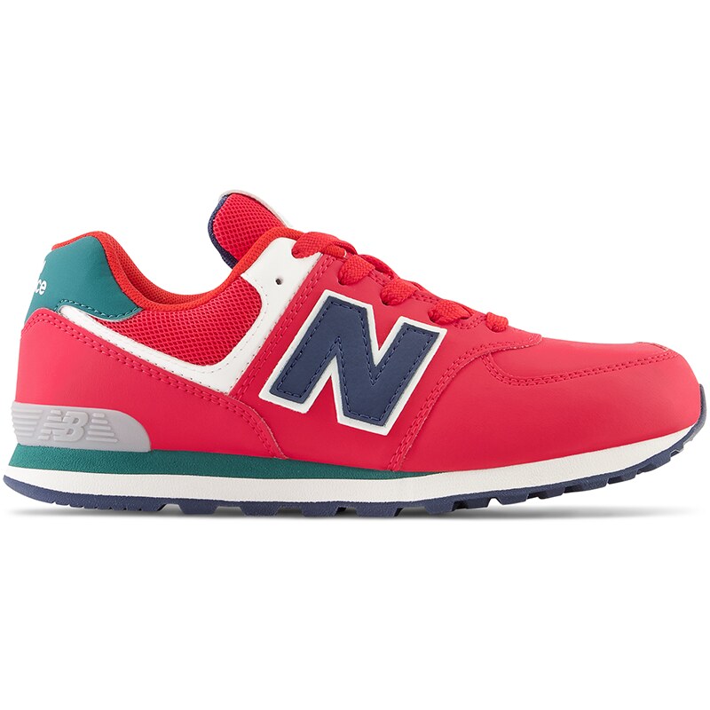 Dětské boty New Balance GC574CU – červené