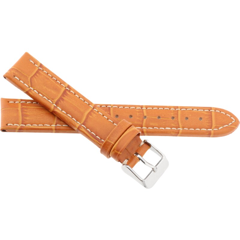 JVD Pánský hnědý kožený řemínek na hodinky R14503/20