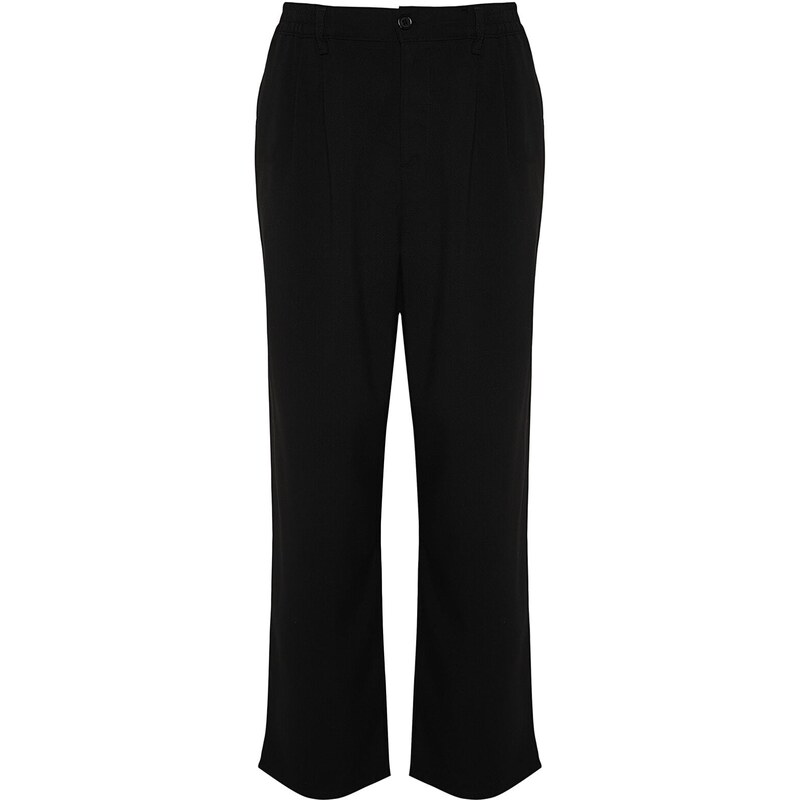 Trendyol Black Wide Leg Trousers