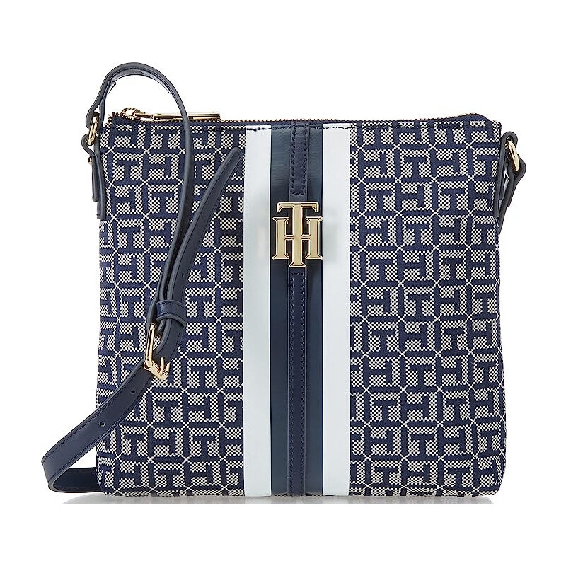 Tommy Hilfiger Jaden Plus Crossbody Light Stone Navy