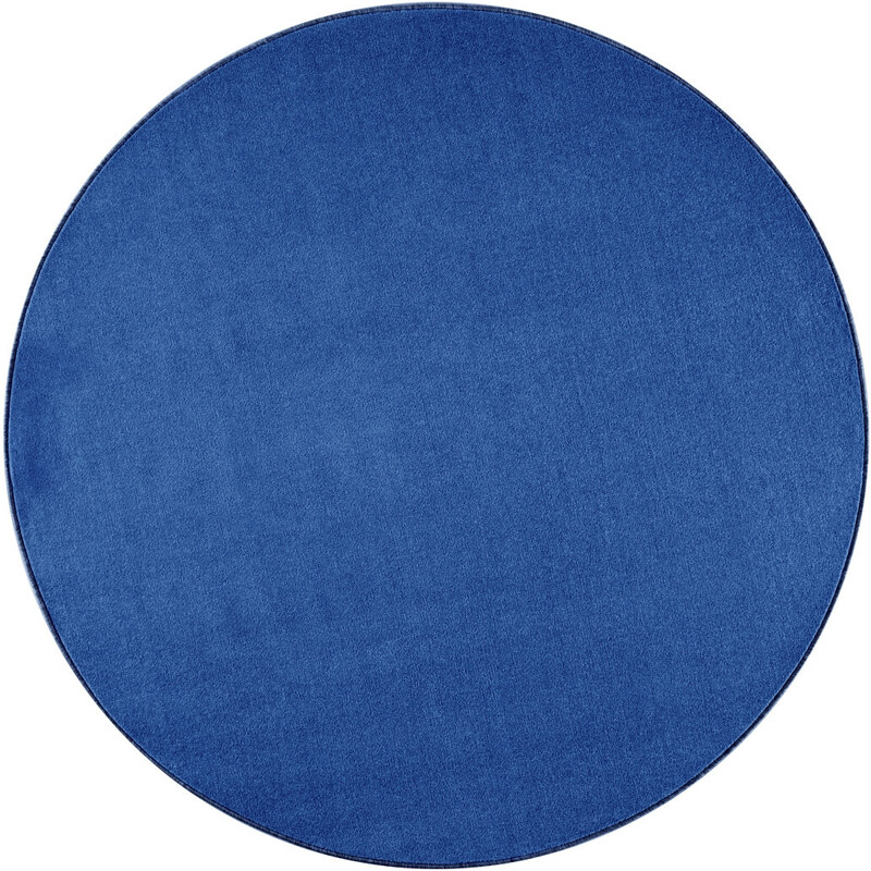 Hanse Home Collection koberce Kusový koberec Nasty 101153 Blau kruh - 133x133 (průměr) kruh cm