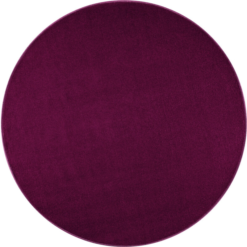 Hanse Home Collection koberce Kusový koberec Nasty 102368 Blackberry kruh - 200x200 (průměr) kruh cm