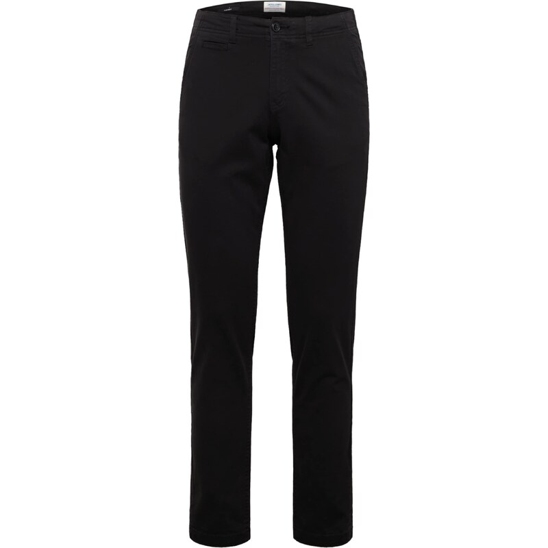 JACK & JONES Chino kalhoty JPStace JJHarlow černá