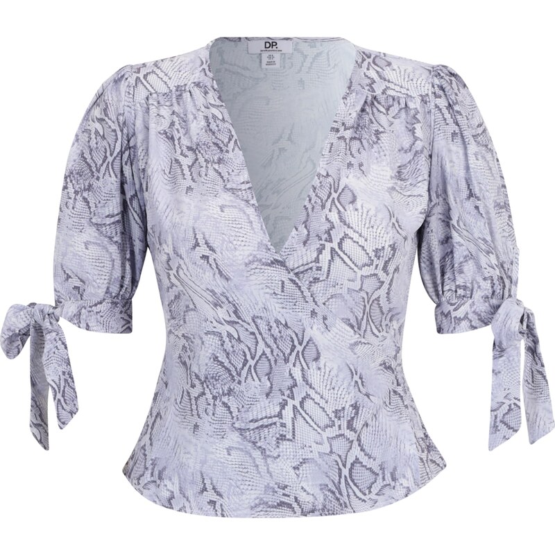 Dorothy Perkins Petite Halenka kouřově šedá / světle fialová