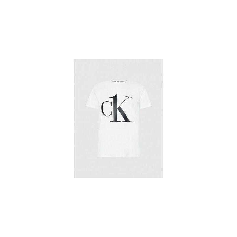 Dámské tričko QS6436E 7UM bílá - Calvin Klein 87975036