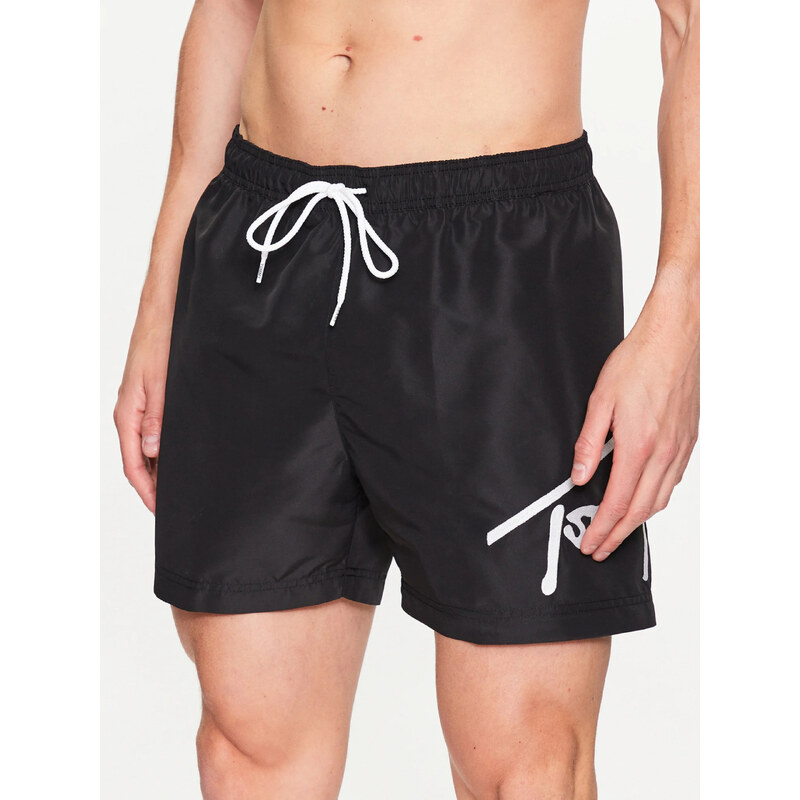 Tommy jeans pánské černé plavky