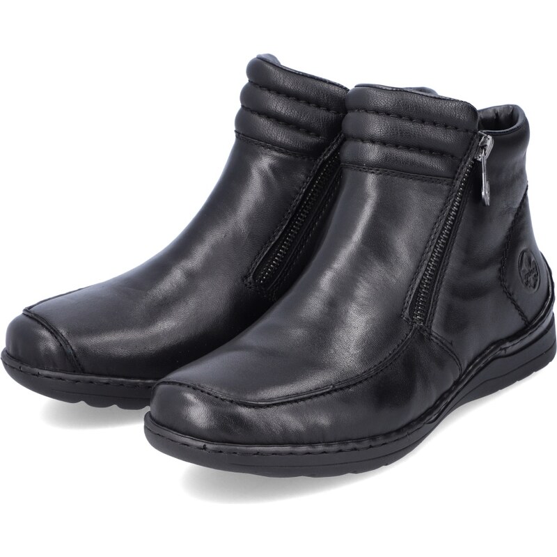 Dámská kotníková obuv RIEKER 48999-00 černá