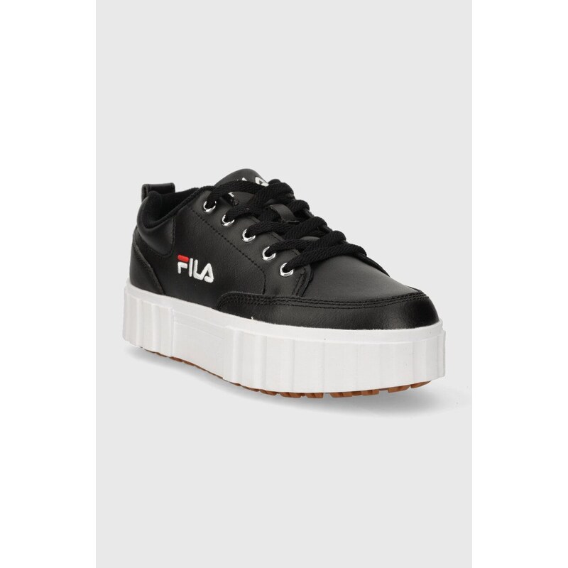 Sneakers boty Fila SANDBLAST černá barva, FFW0060