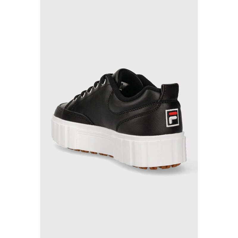 Sneakers boty Fila SANDBLAST černá barva, FFW0060