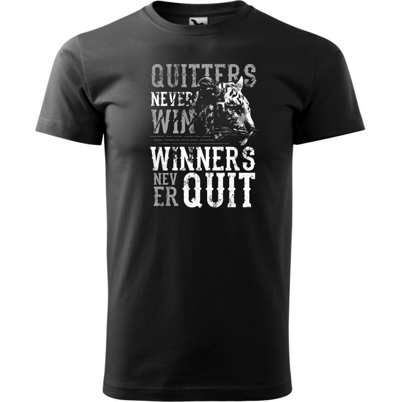 Fenomeno Pánské tričko Winners never quit