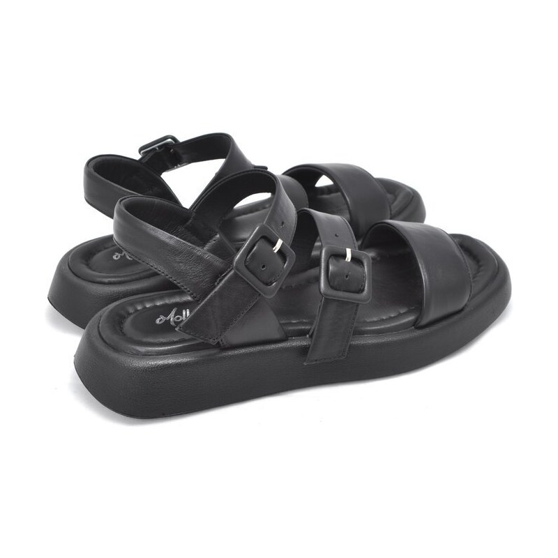 Dámské kožené sandály Molly Bessa 158008 černá