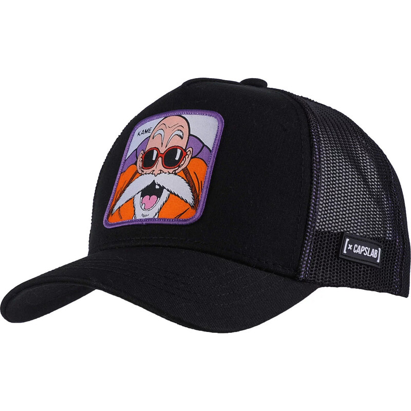 BASIC Černá stylová kšiltovka Capslab Freegun Dragon Ball Z Kame