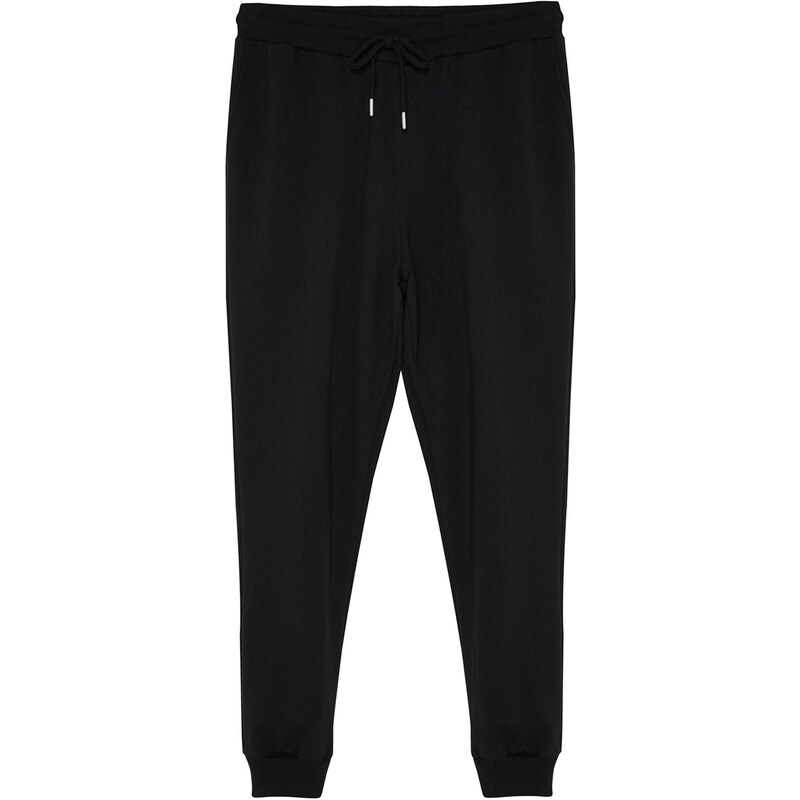 Trendyol Grey-Black Regular/Normal Fit Elastic Jogger 2-Pack Sweatpants