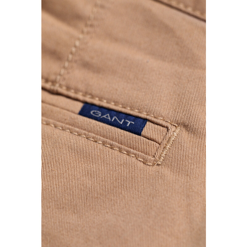 ŠORTKY GANT CHINOS SHORTS hnědá 80