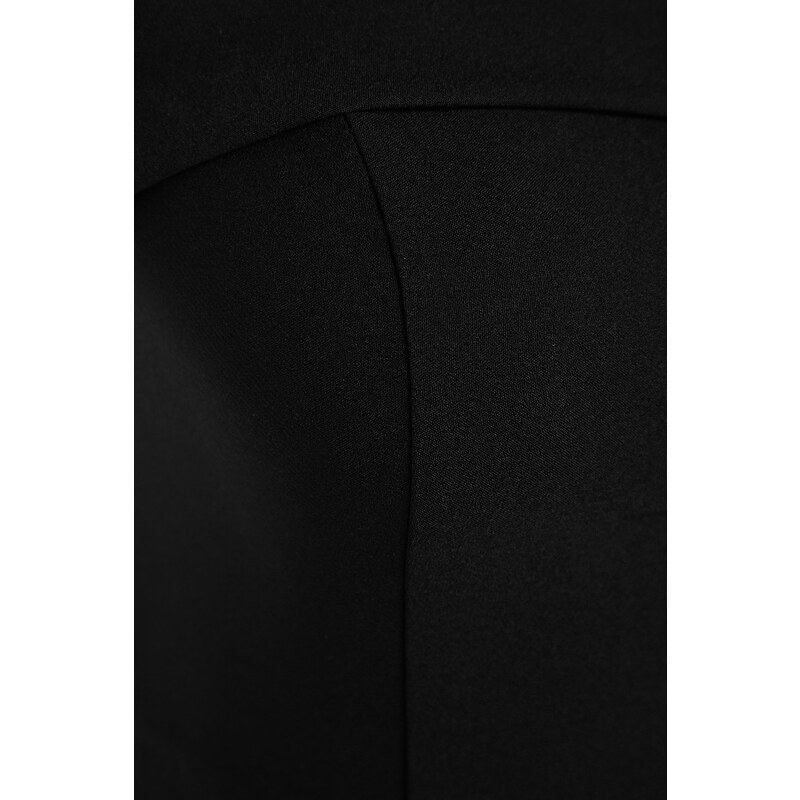 Trendyol Black Corset Strapless Woven Blouse
