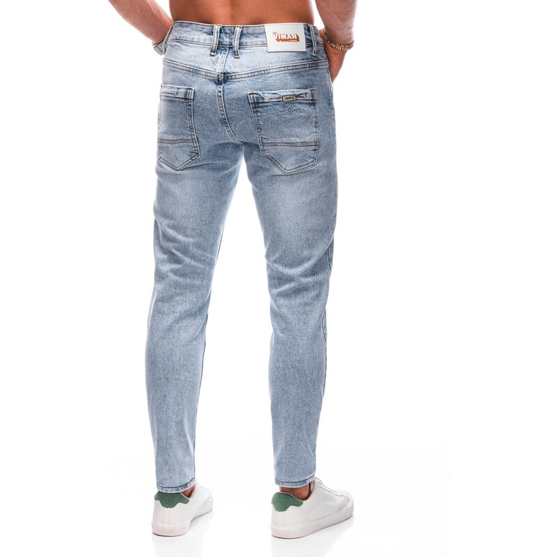 EDOTI Pánské džínové kalhoty 1367P - modré