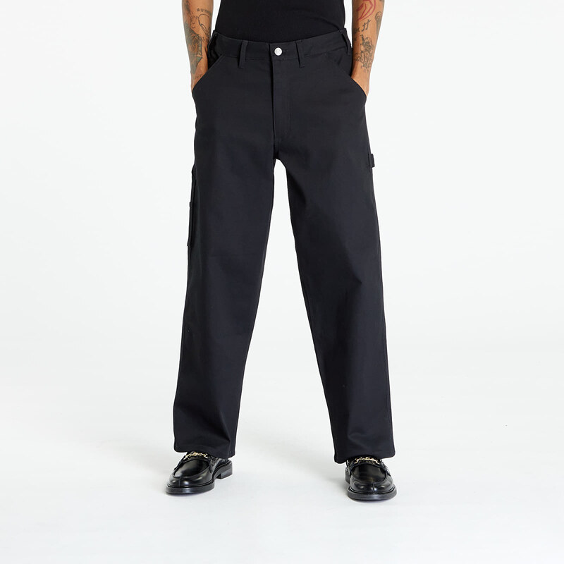 Pánské plátěné kalhoty Nike Life Carpenter Pants Black