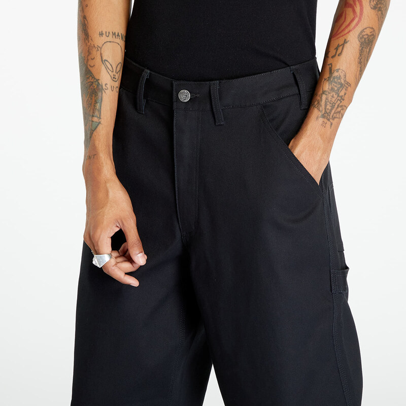 Pánské plátěné kalhoty Nike Life Carpenter Pants Black