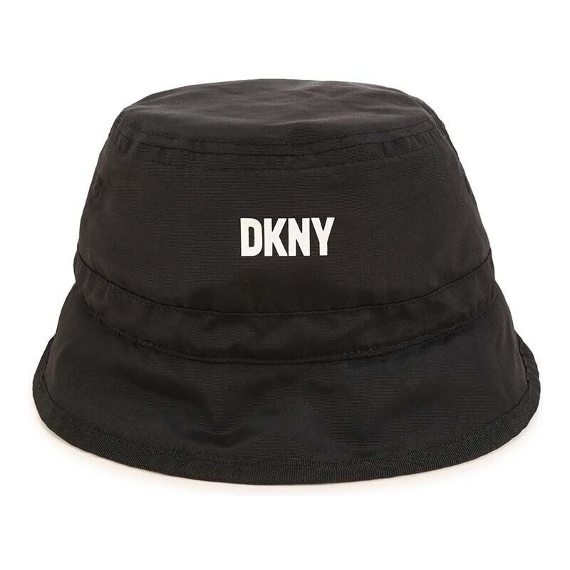 Dětský klobouk Dkny černá barva